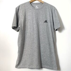 Adidas grey heather golf t-shirt